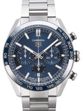 Tag Heuer Carrera Chronograph Blue Dial Silver Steel Strap Watch for Men - CBN2A1A.BA0643 Buy Now By Tag Heuer