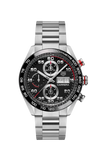 Tag Heuer Carrera Chronograph Black Dial Silver Steel Strap Watch for Men - CBN2A1AA.BA0643 Buy Now By Tag Heuer