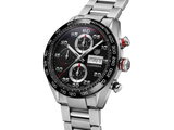 Tag Heuer Carrera Chronograph Black Dial Silver Steel Strap Watch for Men - CBN2A1AA.BA0643 Buy Now By Tag Heuer