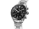 Tag Heuer Carrera Automatic Chronograph Black Dial Silver Steel Strap Watch for Men - CBN2A1B.BA0643 Buy Now By Tag Heuer