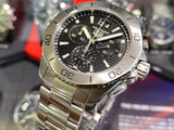 Tag Heuer Aquaracer Professional 200 Date Black Dial Silver Steel Strap Watch for Men - CBP1110.BA0627 Buy Now By Tag Heuer