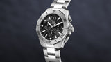 Tag Heuer Aquaracer Professional 200 Date Black Dial Silver Steel Strap Watch for Men - CBP1110.BA0627 Buy Now By Tag Heuer