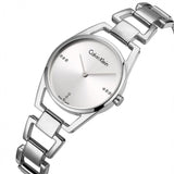 Calvin Klein Dainty Diamonds Silver Dial Sliver Steel Strap Watch for Women - K7L2314T Buy Now By Calvin Klein