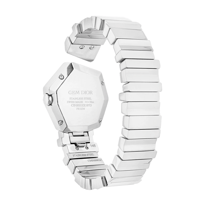 Dior Gem Dior Mother of Pearl Dial Silver Steel Strap Watch for Women - CD18111X1073 Buy Now By Dior