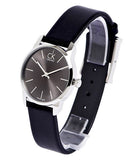 Calvin Klein City Black Dial Black Leather Strap Watch For Women - K2G23107 Buy Now By Calvin Klein