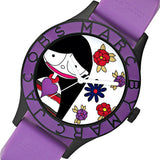Marc Jacobs Marc White Dial Purple Silicone Strap Watch for Women - MBM5514 Buy Now By Marc Jacobs