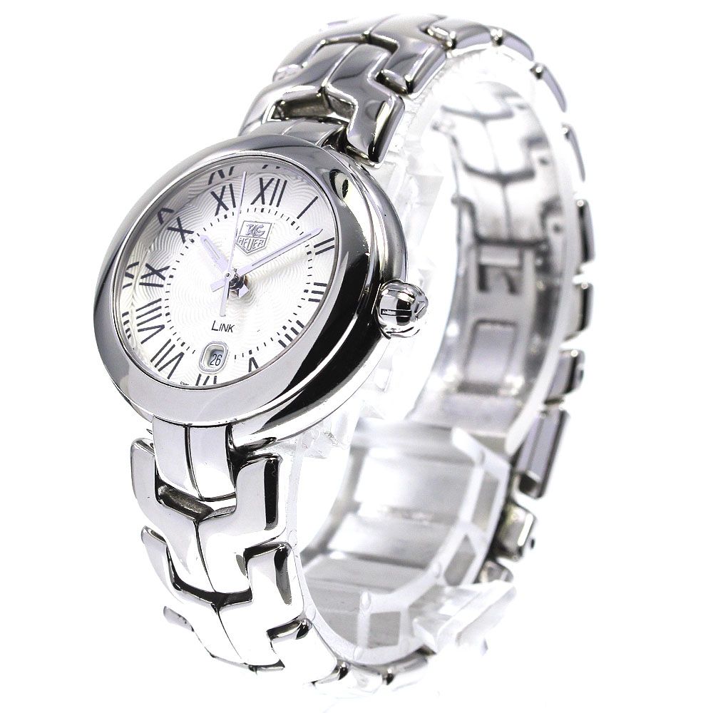 Tag Heuer Link Roman Numeral Silver Dial Silver Steel Strap Watch for Women - WAT1416.BA0954 Buy Now By Tag Heuer
