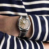 Citizen Tsuyosa Automatic Titanium Yellow Dial Silver Steel Strap Watch For Men - NK5010-51X Buy Now By Citizen