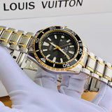 Citizen Eco Drive Promaster Diver Black Dial Two Tone Steel Strap Watch For Men - BN0194-57E Buy Now By Citizen