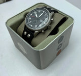 Fossil Retro Pilot Chronograph Black Dial Black Leather Strap Watch for Men - FS5806 Buy Now By Fossil