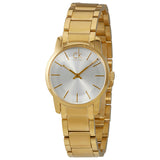 Calvin Klein City White Dial Gold Steel Strap Watch for Women - K2G23546 Buy Now By Calvin Klein