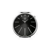 Calvin Klein Equal Black Dial Black Leather Strap Watch for Women - K3E231C1 Buy Now By Calvin Klein