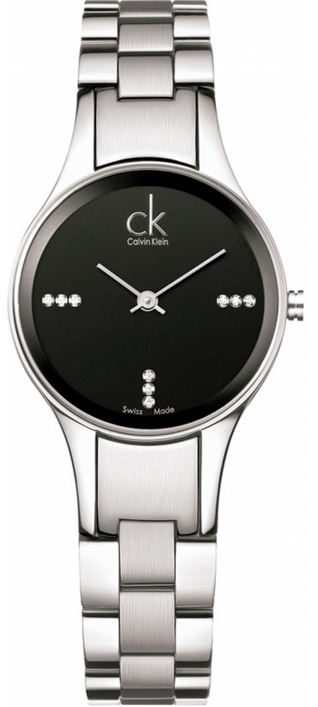 Calvin Klein Simplicity Diamonds Black Dial Silver Steel Strap Watch for Women - K4323102 Buy Now By Calvin Klein
