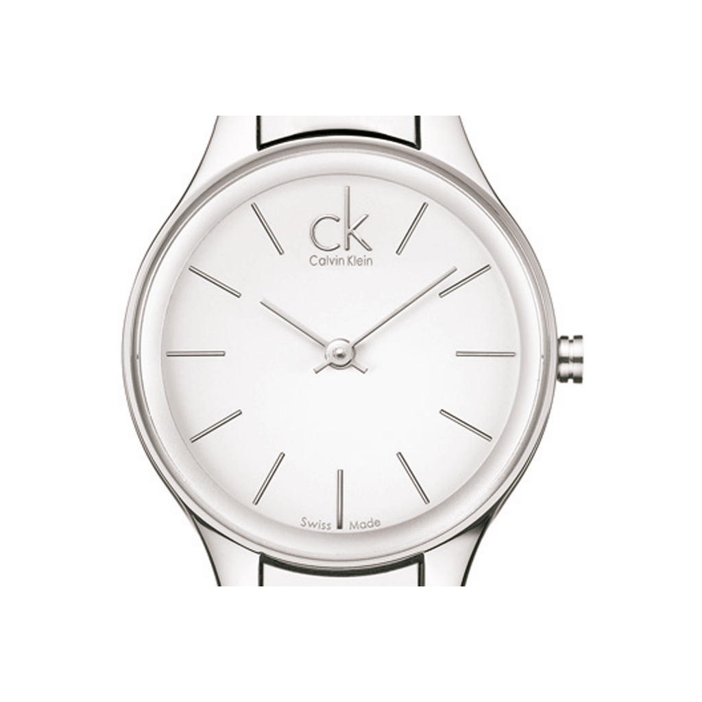 Calvin Klein Simplicity White Dial Silver Steel Strap Watch for Women - K4323126 Buy Now By Calvin Klein