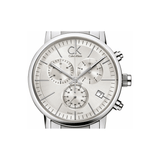 Calvin Klein Post Minimal White Dial Silver Steel Strap Watch for Men - K7627126 Buy Now By Calvin Klein