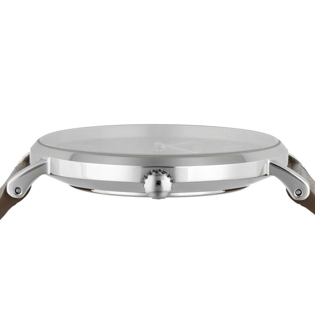 Coach Charles Grey Dial Brown Leather Strap Watch for Men - 14602153 Buy Now By Coach