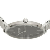 Coach Charles Black Dial Silver Mesh Bracelet Watch for Men - 14602144 Buy Now By Coach