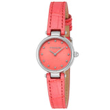 Coach Park Pink Dial Pink Leather Strap Watch for Women - 14503536 Buy Now By Coach