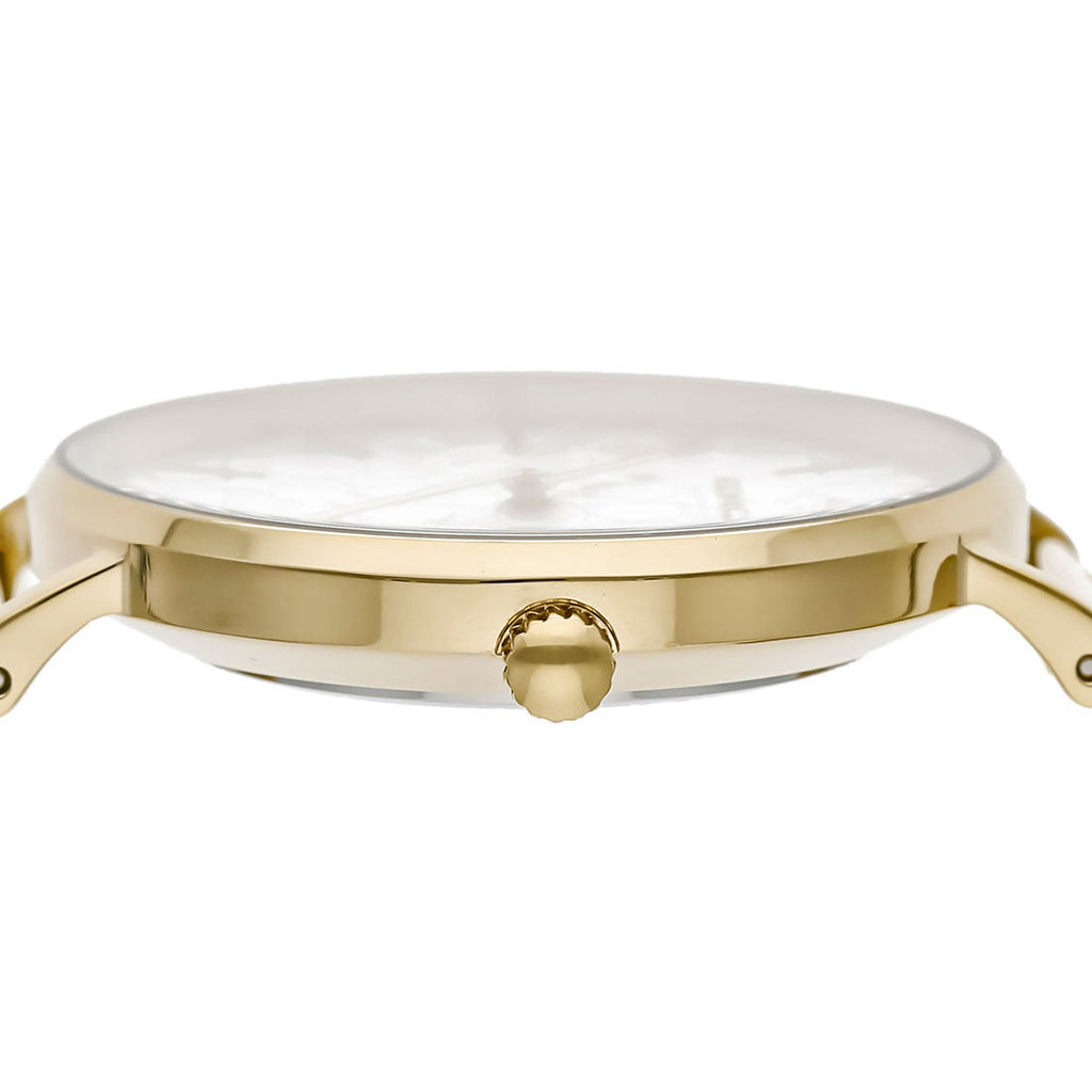 Coach Perry Silver Dial Gold Mesh Bracelet Watch for Women - 14503385 Buy Now By Coach