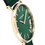 Coach Green Dial Green Leather Strap Watch for Women - 14503383 Buy Now By Coach