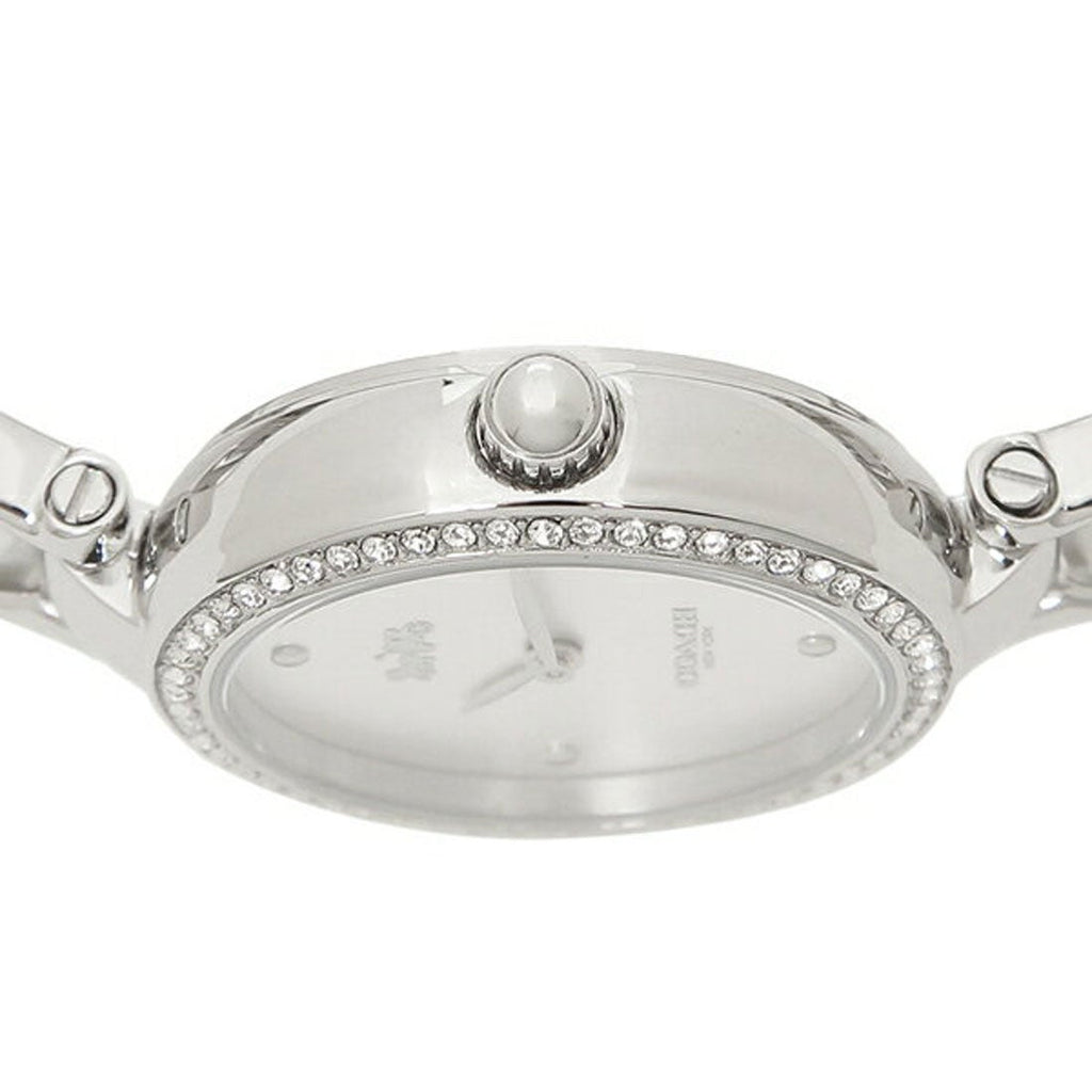 Coach Park Crystals Silver Dial Silver Steel Strap Watch for Women - 14503170 Buy Now By Coach