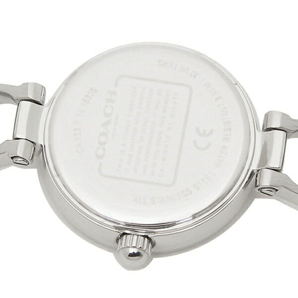 Coach Park Crystals Silver Dial Silver Steel Strap Watch for Women - 14503170 Buy Now By Coach