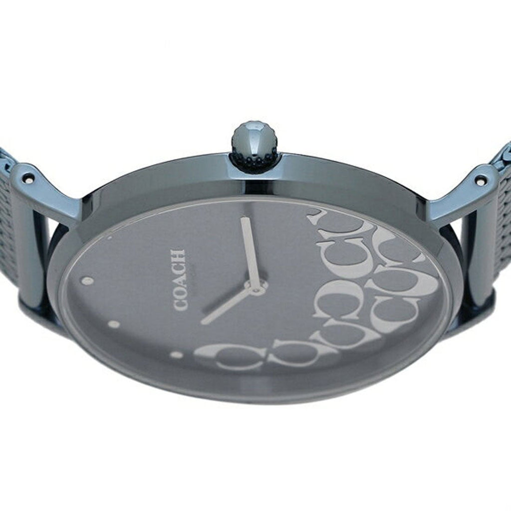 Coach Perry Blue Dial Blue Mesh Bracelet Watch for Women - 14503824 Buy Now By Coach