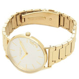 Coach Perry White Dial Gold Steel Strap Watch for Women - 14503345 Buy Now By Coach