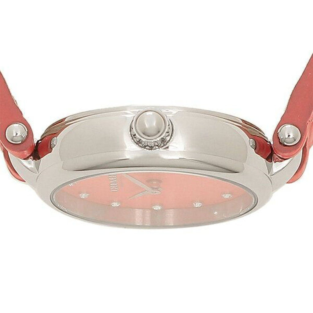 Coach Park Pink Dial Pink Leather Strap Watch for Women - 14503536 Buy Now By Coach