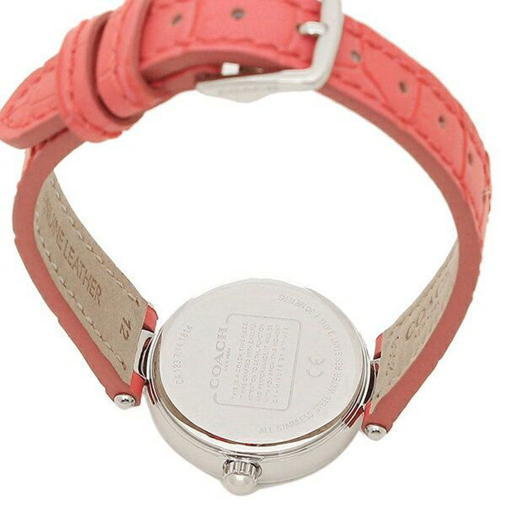Coach Park Pink Dial Pink Leather Strap Watch for Women - 14503536 Buy Now By Coach