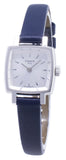 Tissot Lovely Square Silver Dial Blue Leather Strap Watch For Women - T058.109.16.031.00 Buy Now By Tissot
