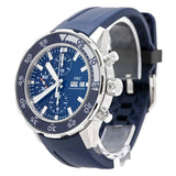 IWC Aquatimer Chronograph Blue Dial Blue Rubber Strap Watch for Men - IW376711 Buy Now By IWC