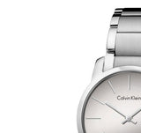 Calvin Klein City Silver Dial Silver Steel Strap Watch for Women - K2G23148 Buy Now By Calvin Klein
