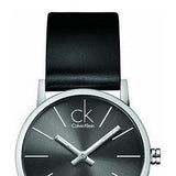 Calvin Klein Minimal Black Dial Black Leather Strap Watch for Women - K7622107 Buy Now By Calvin Klein