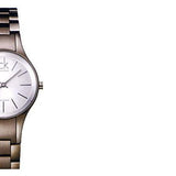 Calvin Klein Simplicity Silver Dial Grey Steel Strap Watch for Women - K4323620 Buy Now By Calvin Klein