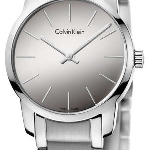 Calvin Klein City Silver Dial Silver Steel Strap Watch for Women - K2G23148 Buy Now By Calvin Klein
