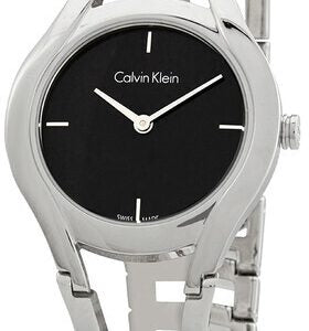 Calvin Klein Class Black Dial Silver Steel Strap Watch for Women - K6R23121 Buy Now By Calvin Klein