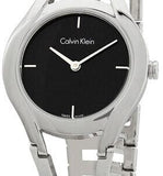 Calvin Klein Class Black Dial Silver Steel Strap Watch for Women - K6R23121 Buy Now By Calvin Klein