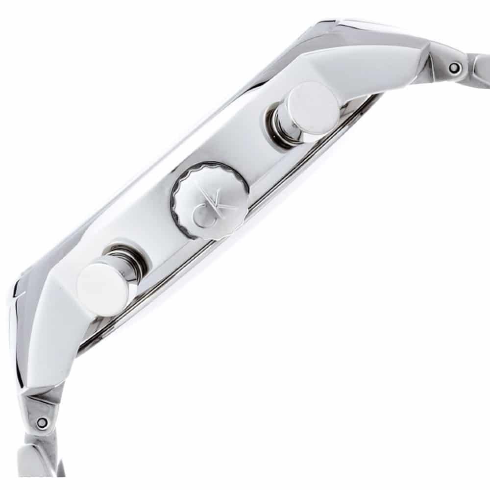 Calvin Klein City Chronograph Black Dial Silver Steel Strap Watch for Men - K2G2714X Buy Now By Calvin Klein