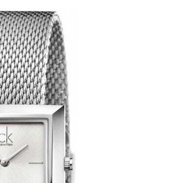 Calvin Klein Mark Silver Dial Silver Mesh Bracelet Watch for Women - K3R23126 Buy Now By Calvin Klein