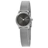 Calvin Klein Minimal Grey Dial Silver Mesh Bracelet Watch for Women - K3M231Y3 Buy Now By Calvin Klein