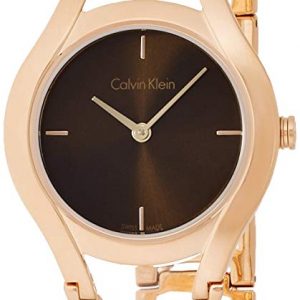 Calvin Klein Class Brown Dial Rose Gold Steel Strap Watch for Women - K6R2362K Buy Now By Calvin Klein