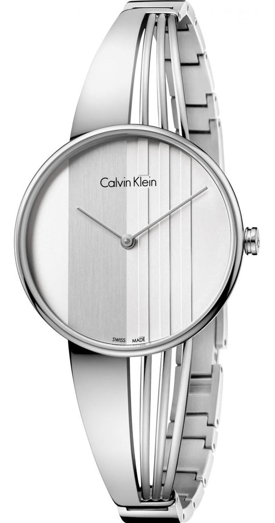 Calvin Klein Drift Silver Dial Silver Steel Strap Watch for Women - K6S2N116 Buy Now By Calvin Klein