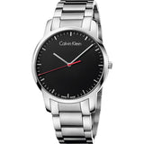 Calvin Klein City Black Dial Silver Steel Strap Watch for Men - K2G2G141 Buy Now By Calvin Klein