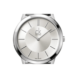 Calvin Klein Minimal Silver Dial Silver Mesh Bracelet Watch for Men - K3M21126 Buy Now By Calvin Klein