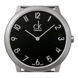 Calvin Klein Minimal Black Dial Silver Mesh Bracelet Watch for Men - K3M51151 Buy Now By Calvin Klein