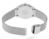 Calvin Klein Minimal Grey Dial Silver Mesh Bracelet Watch for Men - K3M21124 Buy Now By Calvin Klein