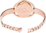 Calvin Klein Impetuos Silver Dial Rose Gold Steel Strap Watch for Women - K4F2N616 Buy Now By Calvin Klein