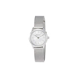 Calvin Klein Minimal White Dial Silver Mesh Bracelet Watch for Women - K3M23126 Buy Now By Calvin Klein