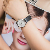 Calvin Klein City Silver Dial Black Leather Strap Watch For Women - K2G231C6 Buy Now By Calvin Klein